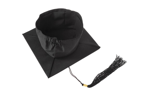 卒業式　帽子