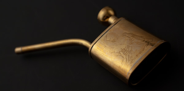 中国雑貨 燕京百貨 真鍮煙管キセル